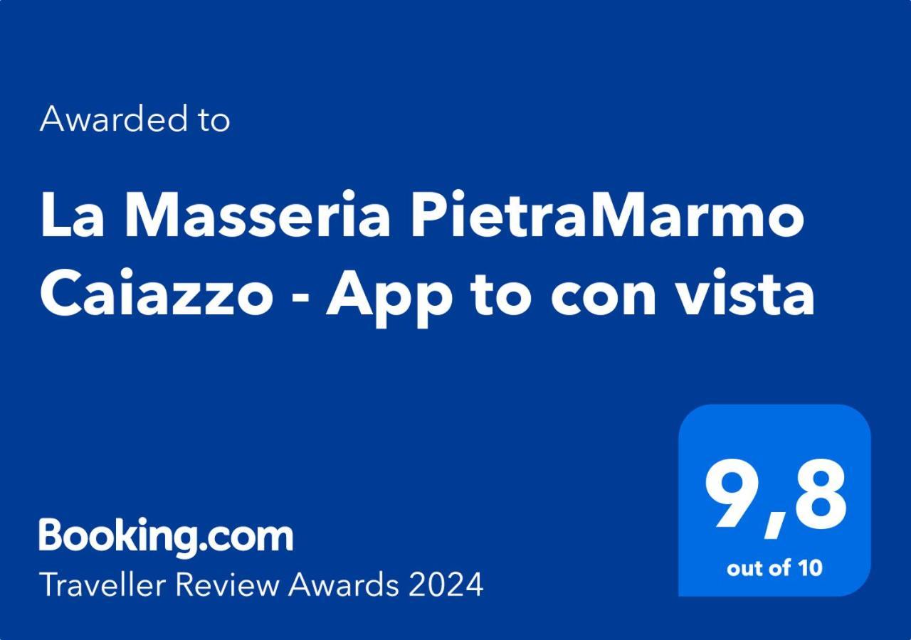 La Masseria Pietramarmo Caiazzo - App To Con Vista Exterior foto